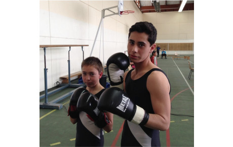 BOXE FRANÇAISE Julien HOLZ Vainqueur de la Coupe Aquitaine Cadets 2015-2016