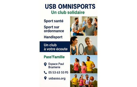 Nouveau à l'USB: Le Pass'Famille = réductions